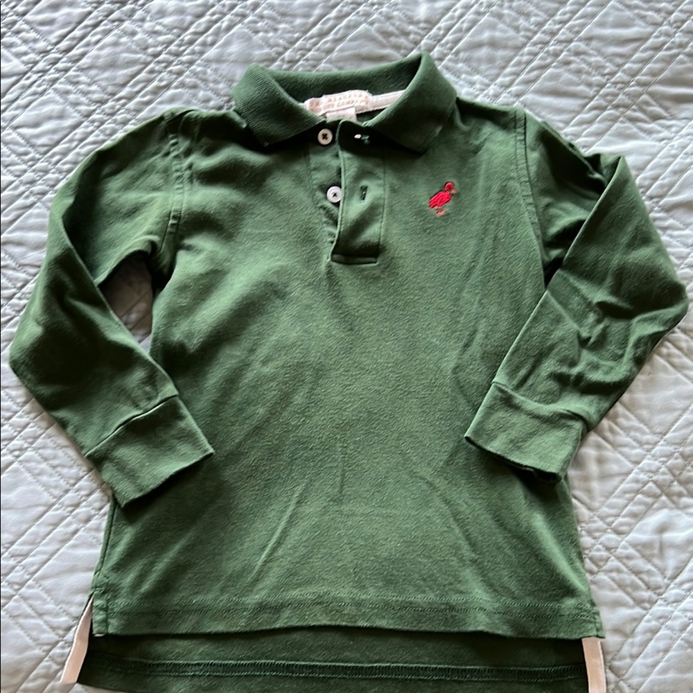 TBBC Long Sleeve Prim & Proper Polo 3T